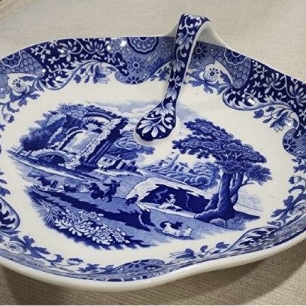 Spode Blue Italian Tidbit Dish